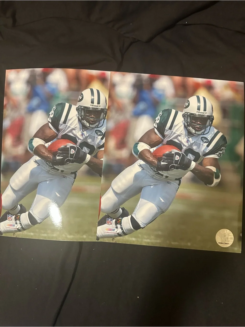 Curtis Martin lot of 2 photos New York jets 8x10